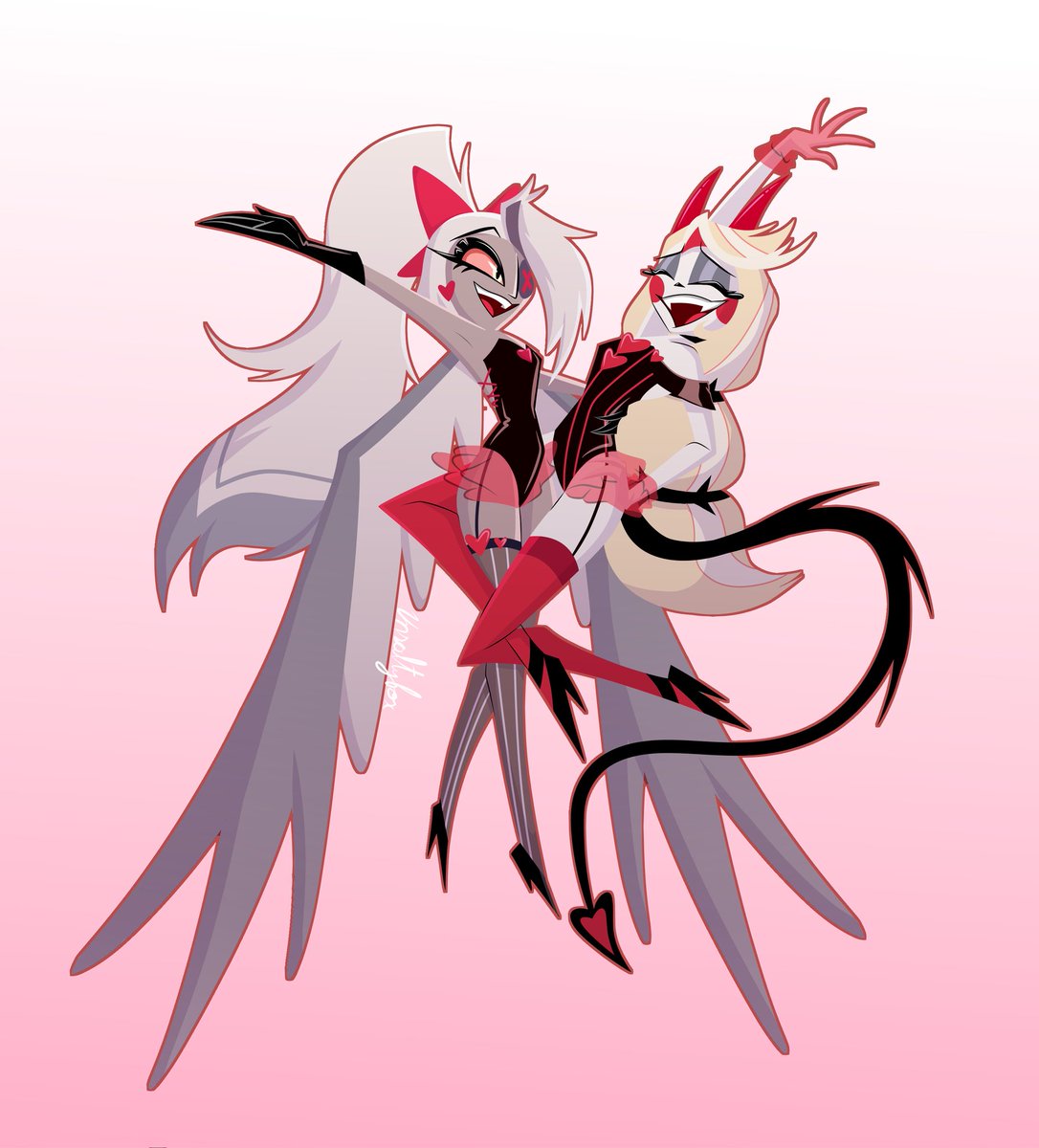 Happy Valentine's Day 

The winner of the poll was Chaggi, I love drawing these two 

#HazbinHotel #chaggi #HazbinHotelVaggi #HazbinHotelCharlie #HazbinHotelFanart #ValentinesDay