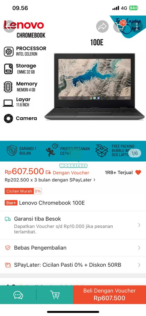 worksfess's tweet image. work! ada yg pakai laptop chromebook buat kerja? bisa pake ms office ga sih?