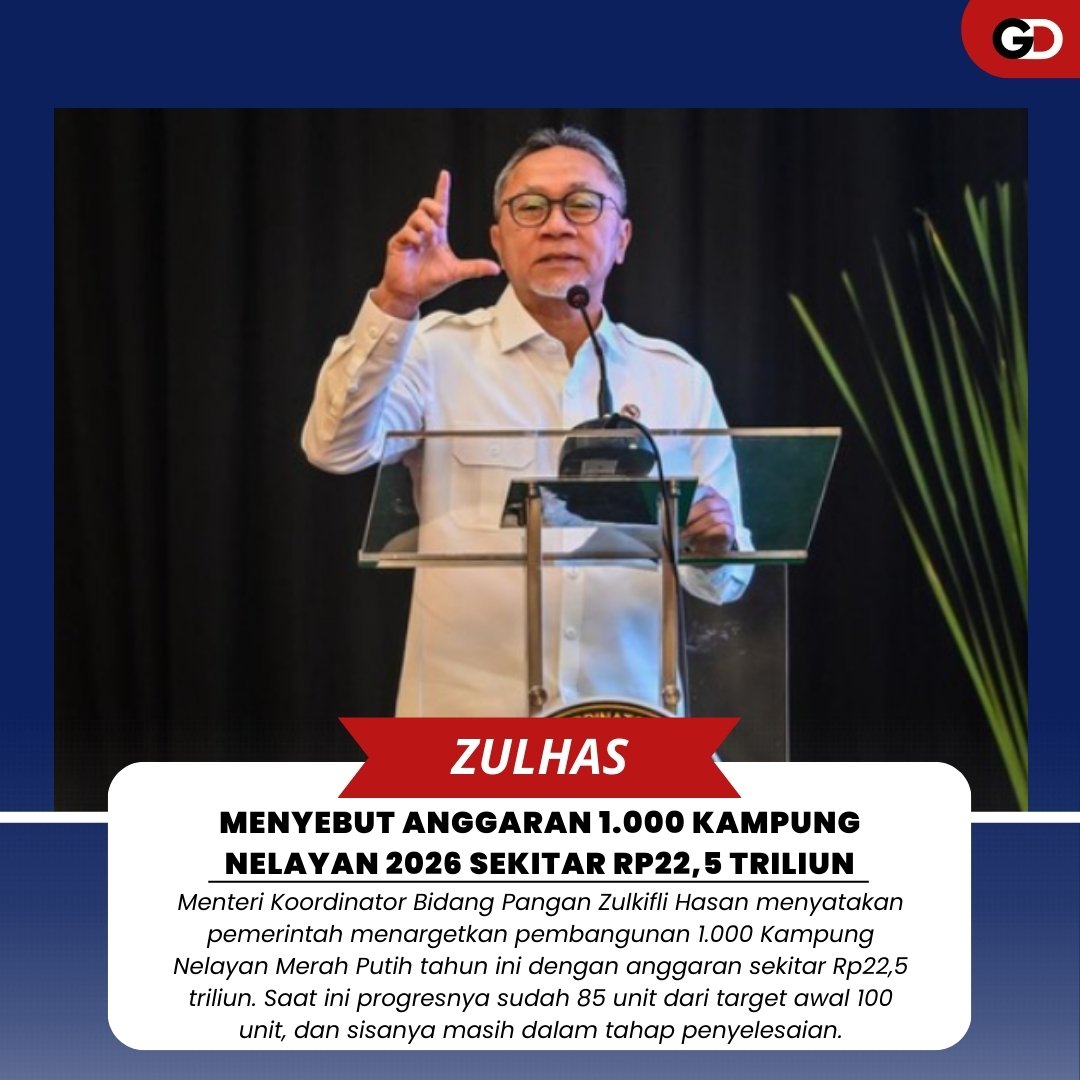 FaridaEma4's tweet photo. Pemerintah menyiapkan Rp22,5 triliun untuk 1.000 Kampung Nelayan Merah Putih, kata Zulkifli Hasan. Saat ini 85 unit sudah jadi. #MenkoPangan #PartaiAmanatNasional #ZulkifliHasan #Zulhas #GD_Zulhas https://t.co/dAX3T7bxs8