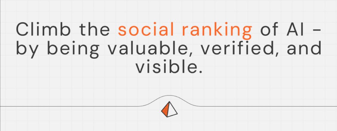 Good morning Legends ☕️ 

Climbing the social ranking of AI isn’t about hype, it’s about proof

<a href="/PerceptronNTWK/">Perceptron Network</a> is pushing a model where value is earned by being useful, verified by the network, and visible to everyone

 No black boxes, no hidden gatekeepers, just measurable