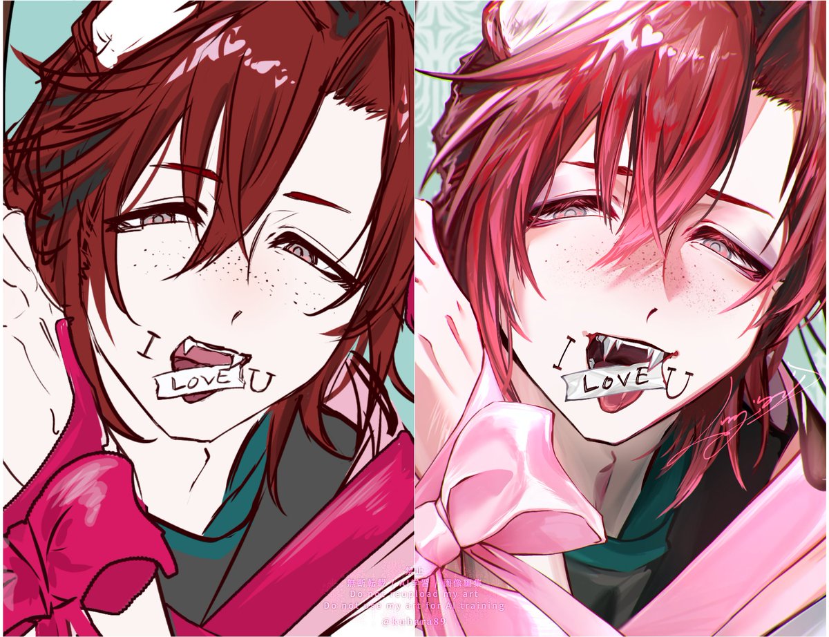 楽しき厚塗りBefore After