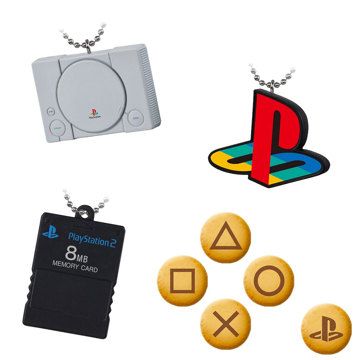 PlayStation™︎のミニチュアチャーム付きビスケットが、本日2月16日（月）発売！

全国のコンビニ、スーパー等のお菓子売り場で購入可能。シークレット含む全11種計のミニチュアがバター風味のまろやかな味わいのビスケットについてくる。

詳しくはこちら⇒ play.st/4qzWkEn