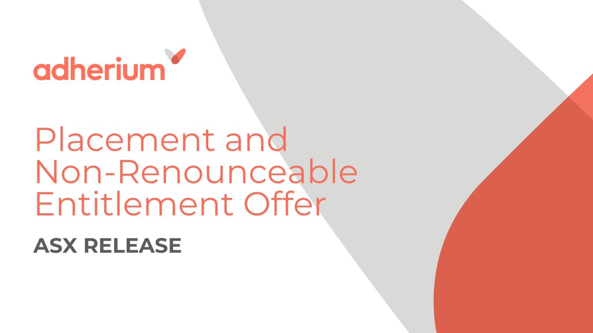 Adherium Limited tweet media
