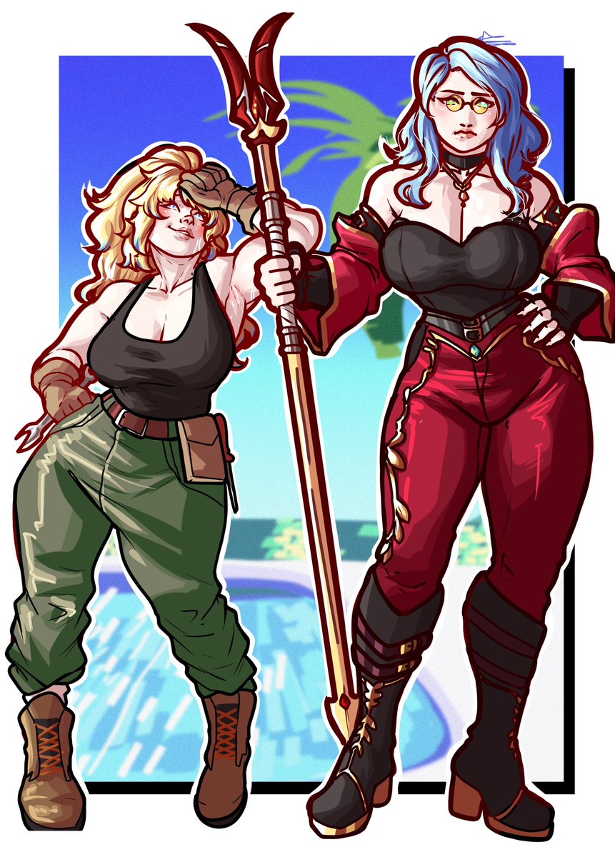 ✨🫐Mother &amp; Daughter🍓✨

Comm work!