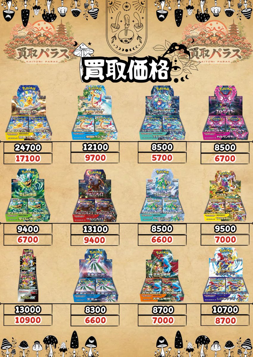 おはようございます☀️ 本日の価格🤩 ムニキスゼロ🍄6900 メガ