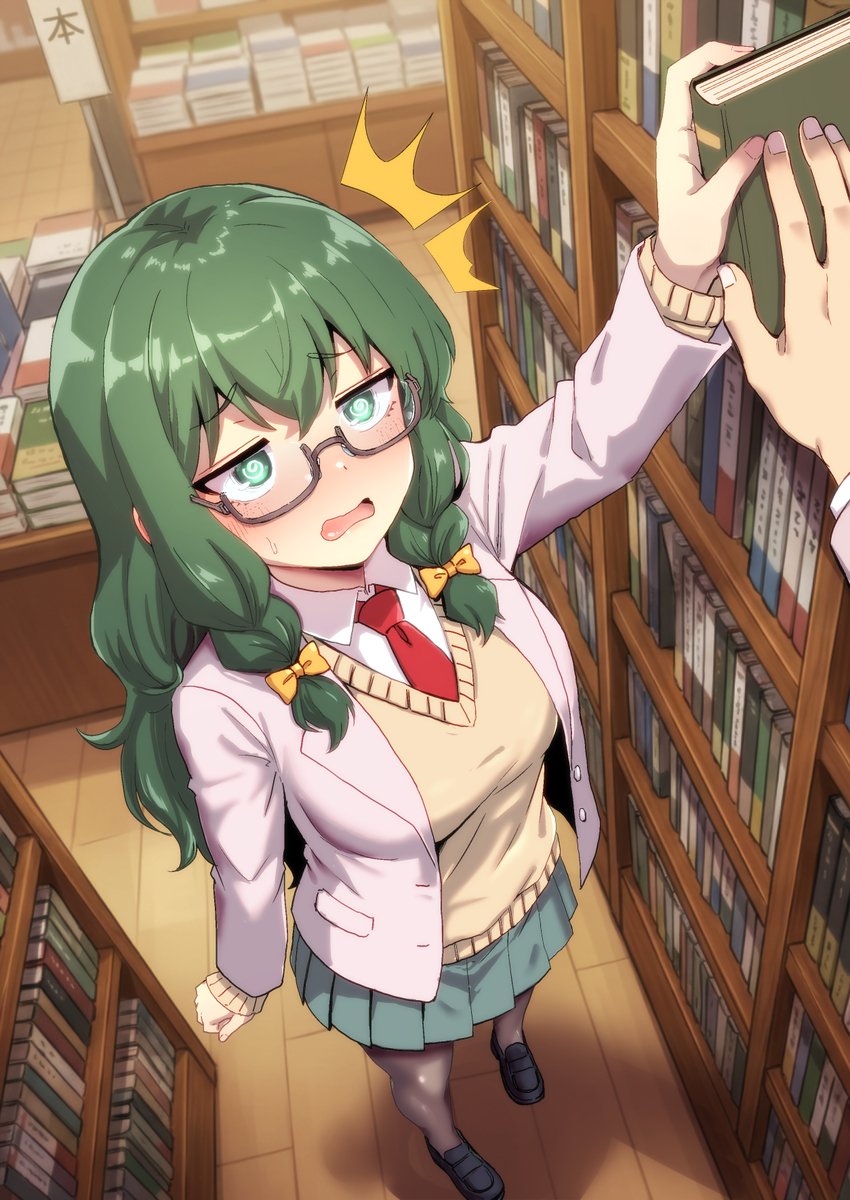 またうちの本好きちゃん上げてもいいんですか!?
 #メガネ祭り見た人もメガネあげちゃえ 