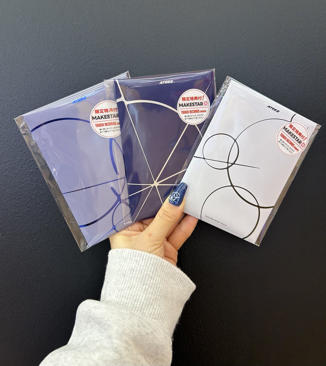 タワ渋MAKESTAR】 #ATEEZ [GOLDEN HOUR : Part.4] MAKESTAR限定特典