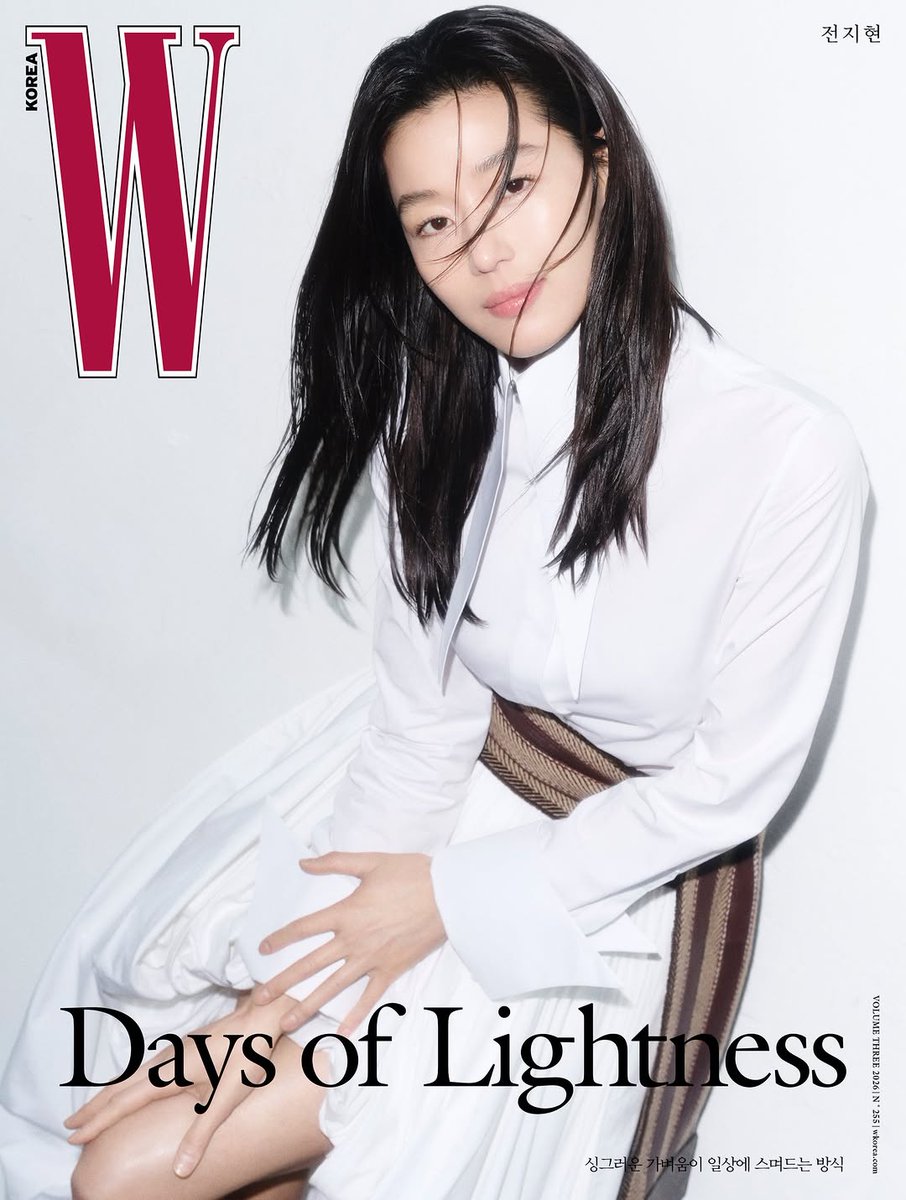 Wkorea Vol.3 커버 #전지현