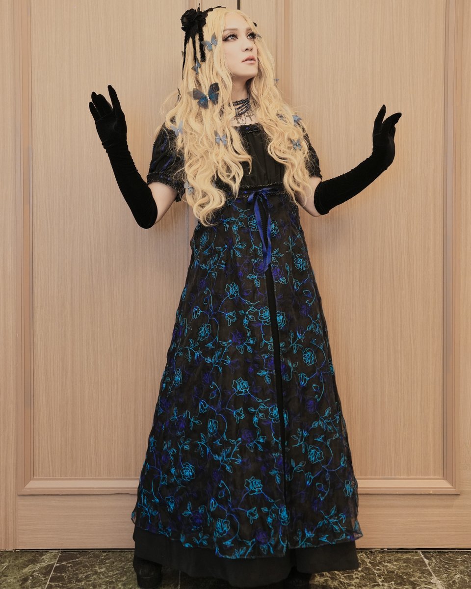 発売中】黒×ボルドー/13号 残りわずか ○【通販限定】オーガンジー薔薇