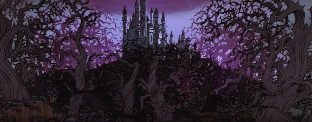 fakedpotatoes's tweet photo. Sleeping Beauty (1959), the last Disney animated feature to be hand-inked on celluloid before the studio moved to using the xerography. https://t.co/WyNcTcRp20