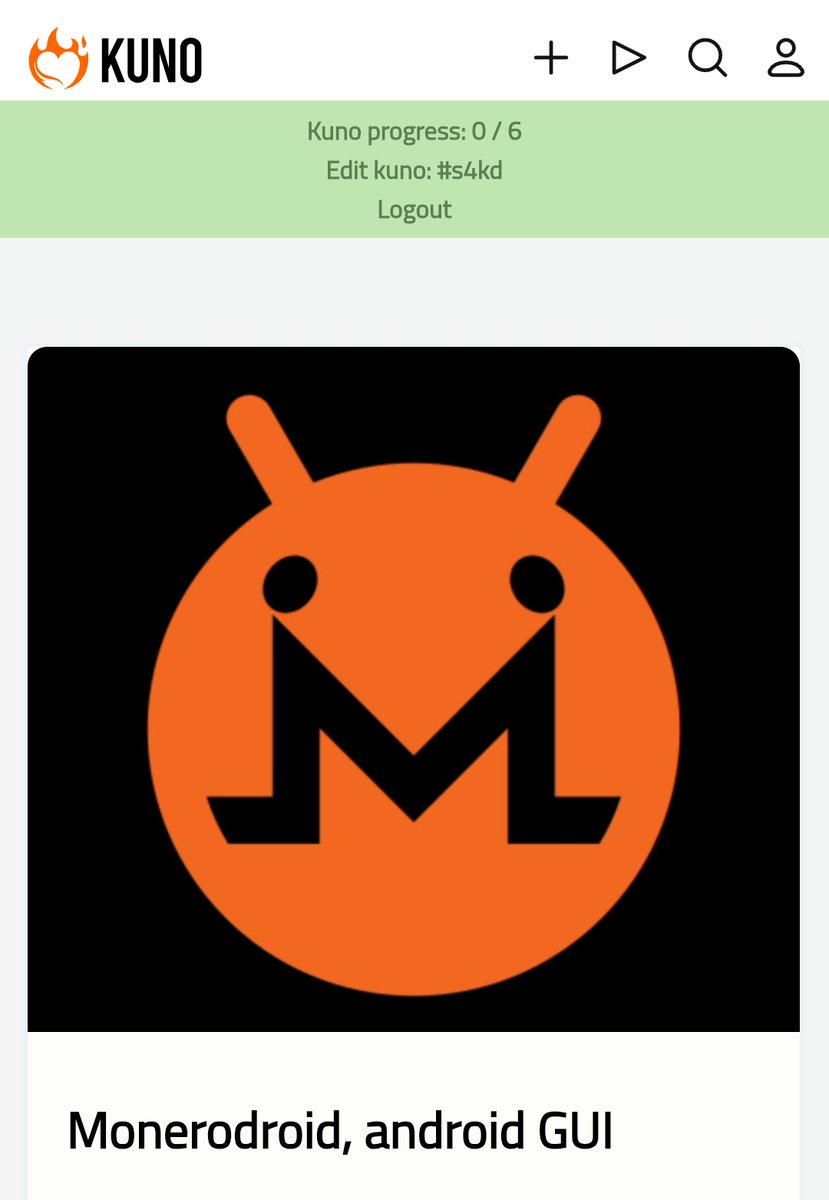 Monerodroid tweet media