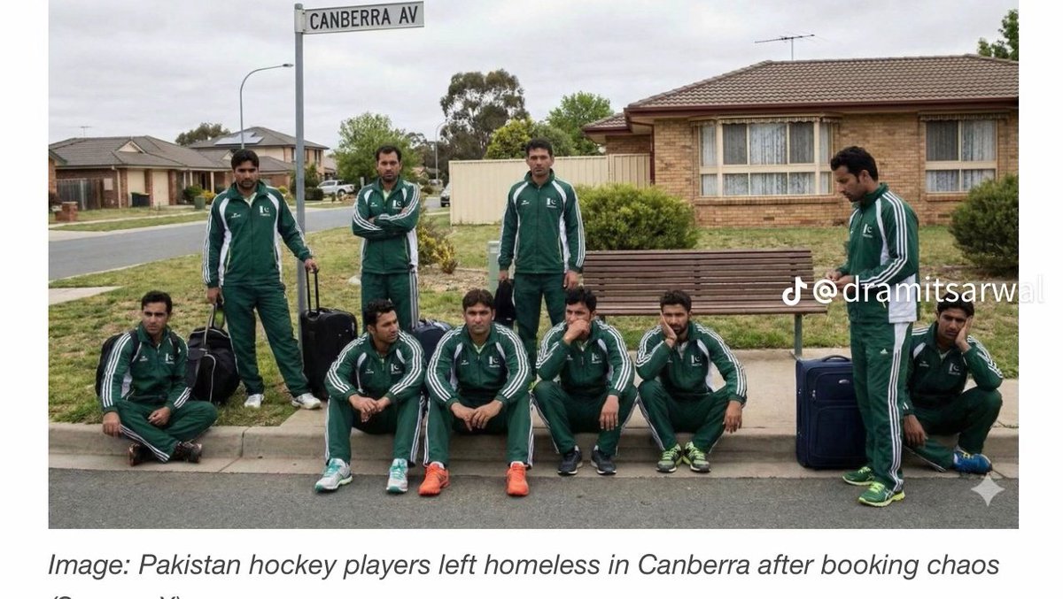 sriazulhaq's tweet image. حکمران کروڑوں روپے بسنت پر اڑا دے شہباز مریم نواز 60، 70 رشتہ داروں سہیلیوں دوستوں کو ساتھ لیکر غیر ملکی دورے اور عمرے پر جائیں ہاکی ٹیم فٹ پاتھ پر گزارے تو ڈوب مرنے کا مقام ہے پاکستان ہاکی فیڈریشن کیلئے اور حکمرانوں کیلئے 
ہاکی کے کھلاڑیوں پھسل جاو آسٹریلیا میں 
#PAKvIND