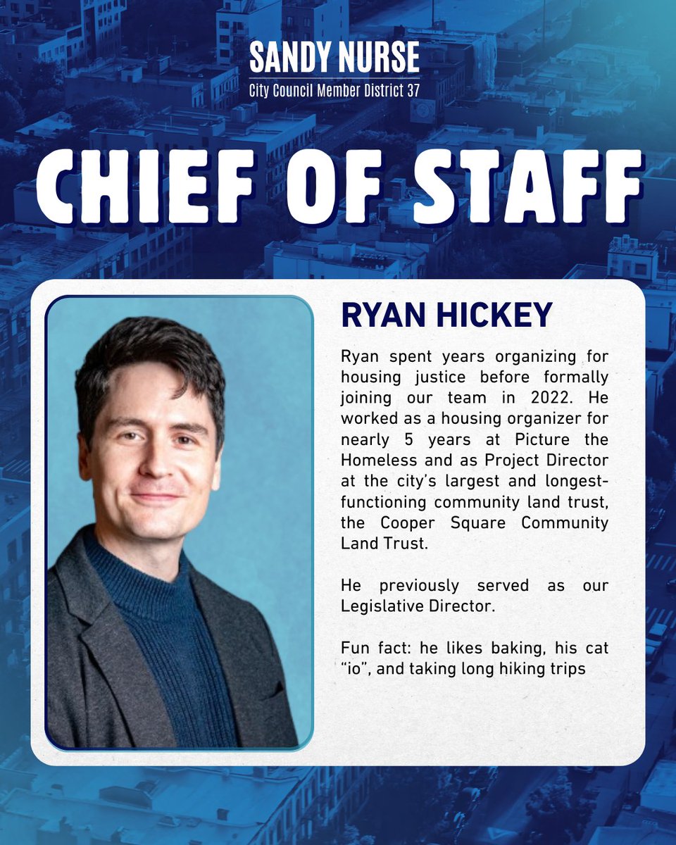 Council Member Sandy Nurse tweet media