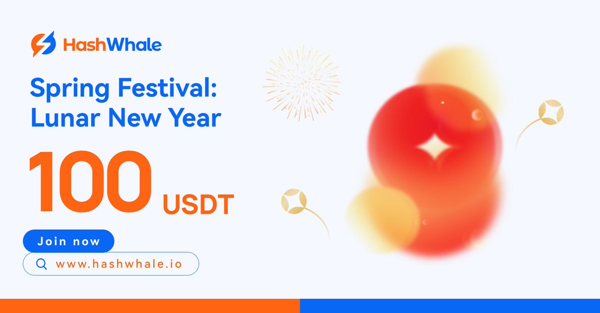 🥳 Exciting New: To celebrate the launch of HashWhale’s new Lending feature and Lunar New Year, we’re rewarding our community with a special USDT airdrop!

💰 Total Prize Pool: $100 USDT  
👥 10 Winners 
🎁 $10 USDT per winner

HashWhale Lending lets you earn smarter with