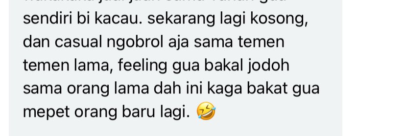 emang soal percintaan ini hampir sama ya di tiap sirkel pertemanan 😭