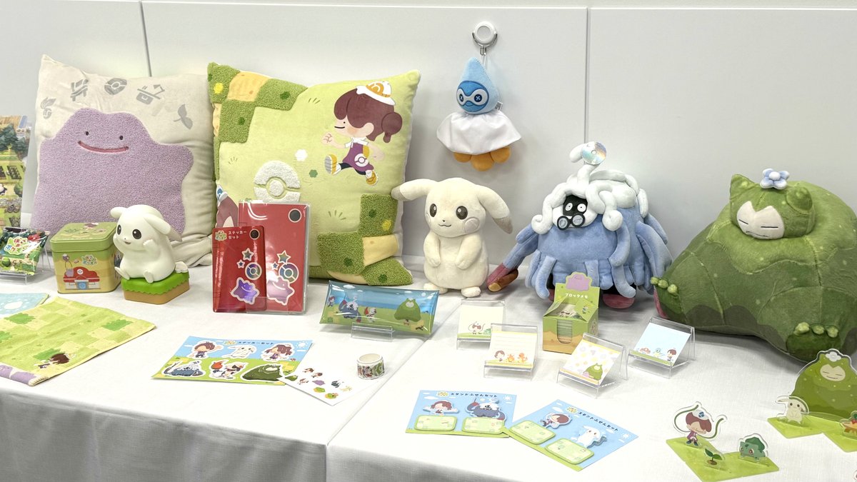 ぽこ あポケモン」の発売を記念したグッズの実物画像 ［プレイレポ