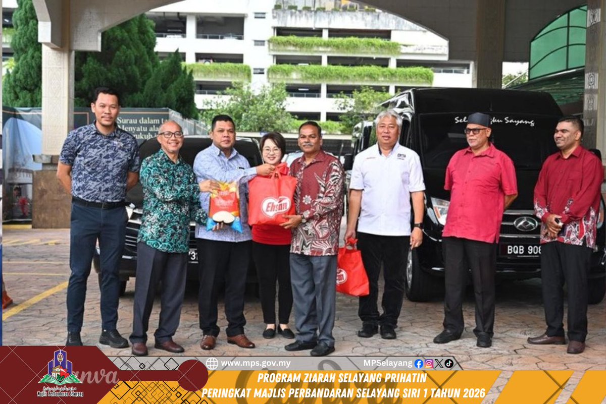 PROGRAM ZIARAH SELAYANG PRIHATIN PERINGKAT MPS SIRI 1 TAHUN 2026

Cerita penuh 👉 shorturl.at/9t984

#selayangkusayang
#MalaysiaMadani 
#kitaselangormajubersama