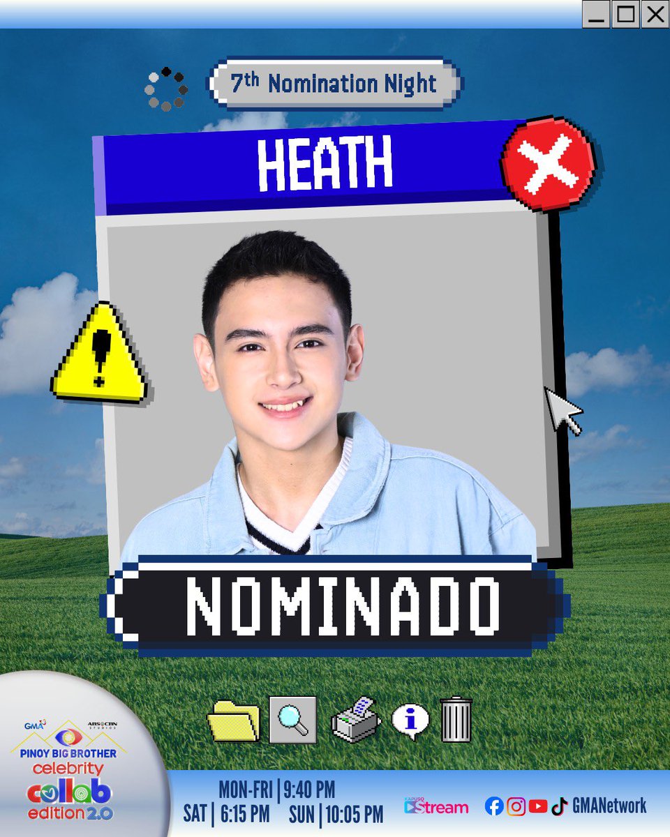 VOTE TO SAVE HEATH 🥹

Ang Fighting Prince ng Taguig has proven that true strength comes from courage and heart 🫶🏻 Show your support and help Heath Jornales secure his spot in the Ultimate 8🔥

#HeathJornales #PBBCollabTheUltimate8 #GMAPBBCollab #PBBCollab2point0 #PBB20