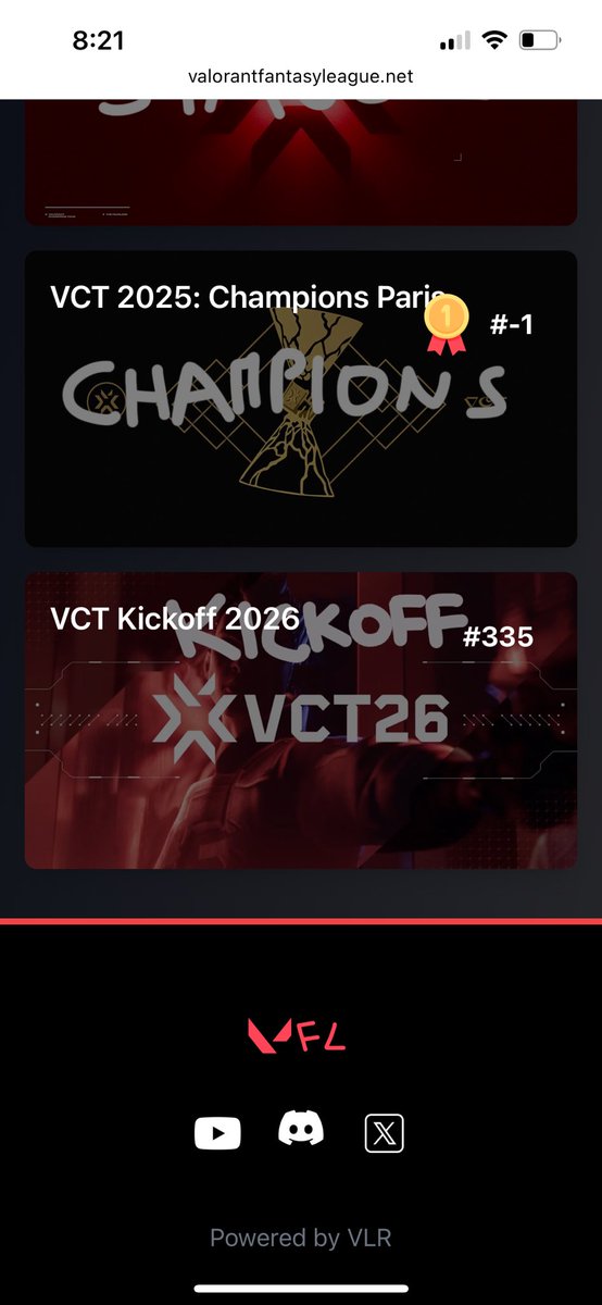 Boatify_'s tweet photo. First attempt at any fantasy league and I get 335/8668. Top 4% isn’t bad https://t.co/MvxBTQ833K
