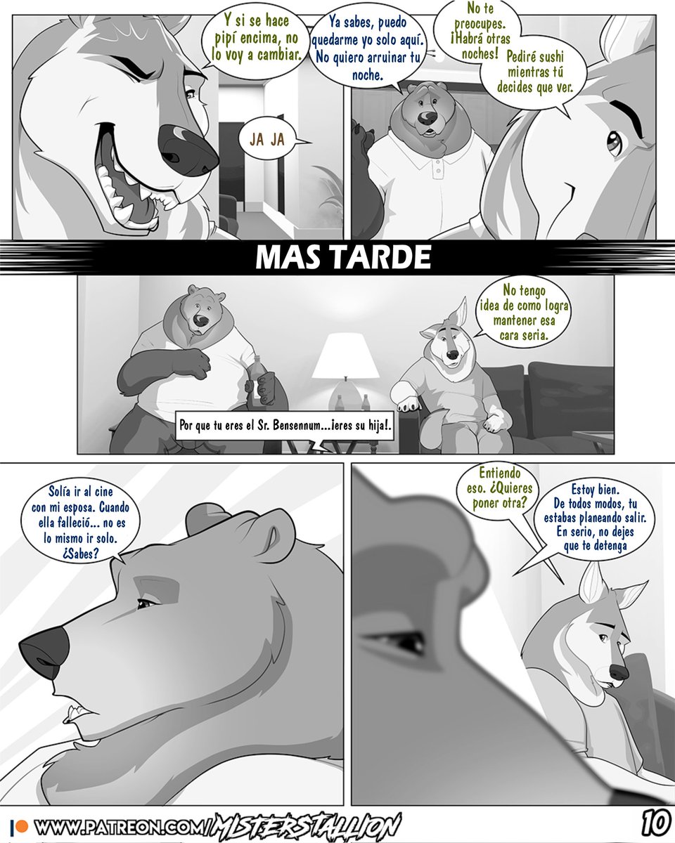 Pagina 10.
Historia y dibujo <a href="/MisterStallion/">MisterStallion</a> ,
Traducción <a href="/A1FabianO/">A1Fabian</a>