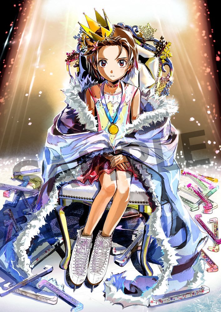 'MEDALIST' Season 2 New Official Anime Blu-ray Illustration drawn by the original author TsurumaiKada!