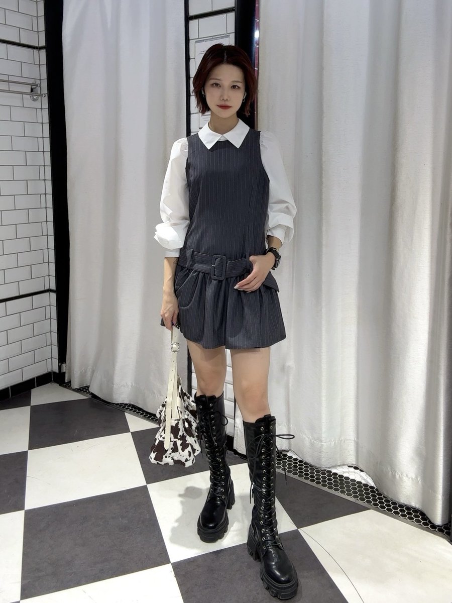 obli✳︎シャツドッキングワンピース