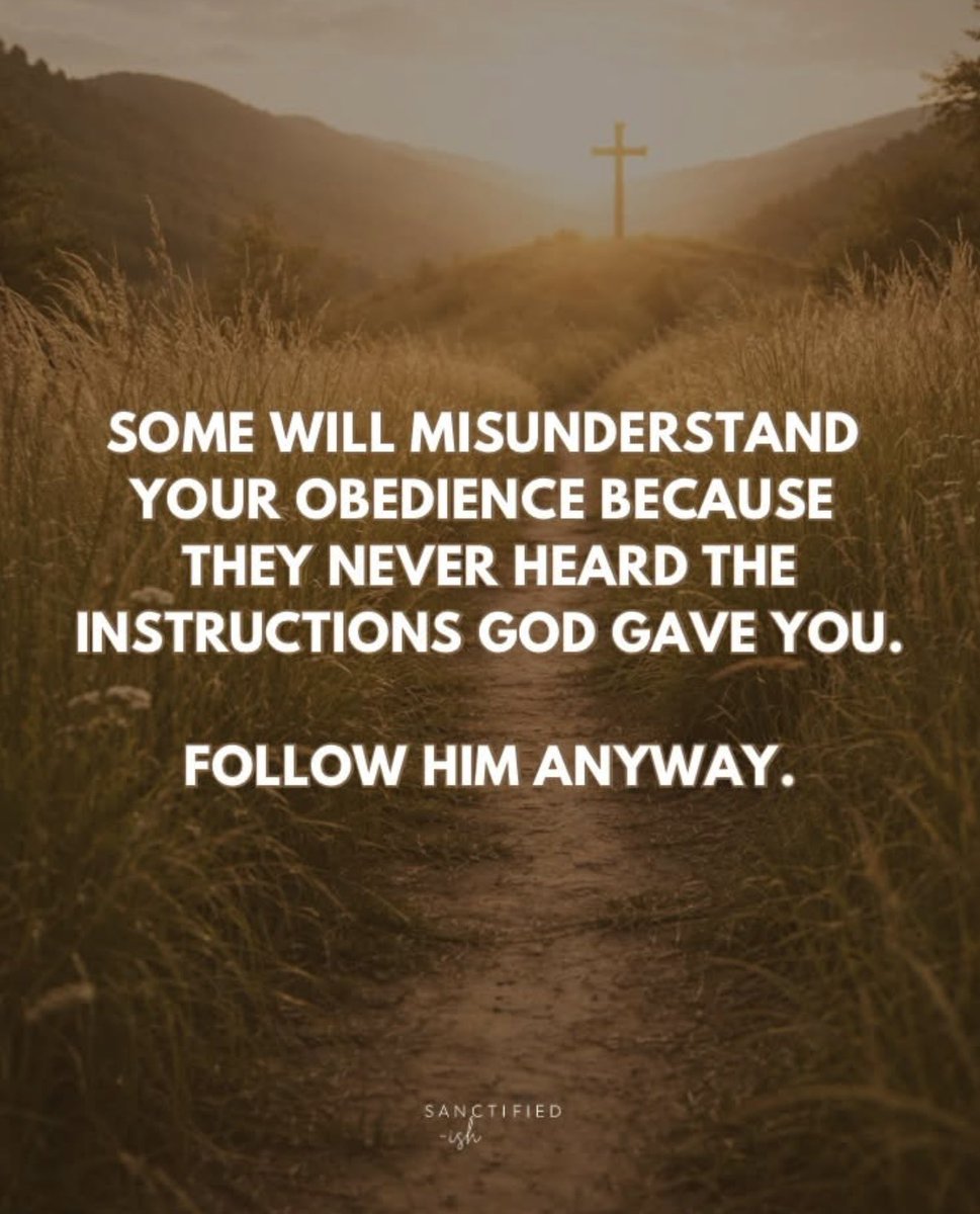 Not everyone will understand the steps you’re taking.

They didn’t hear the late-night prayers.
They didn’t feel the conviction in your spirit.
They didn’t receive the instructions God placed on your heart.

So when they question you… when they misunderstand you… when they walk