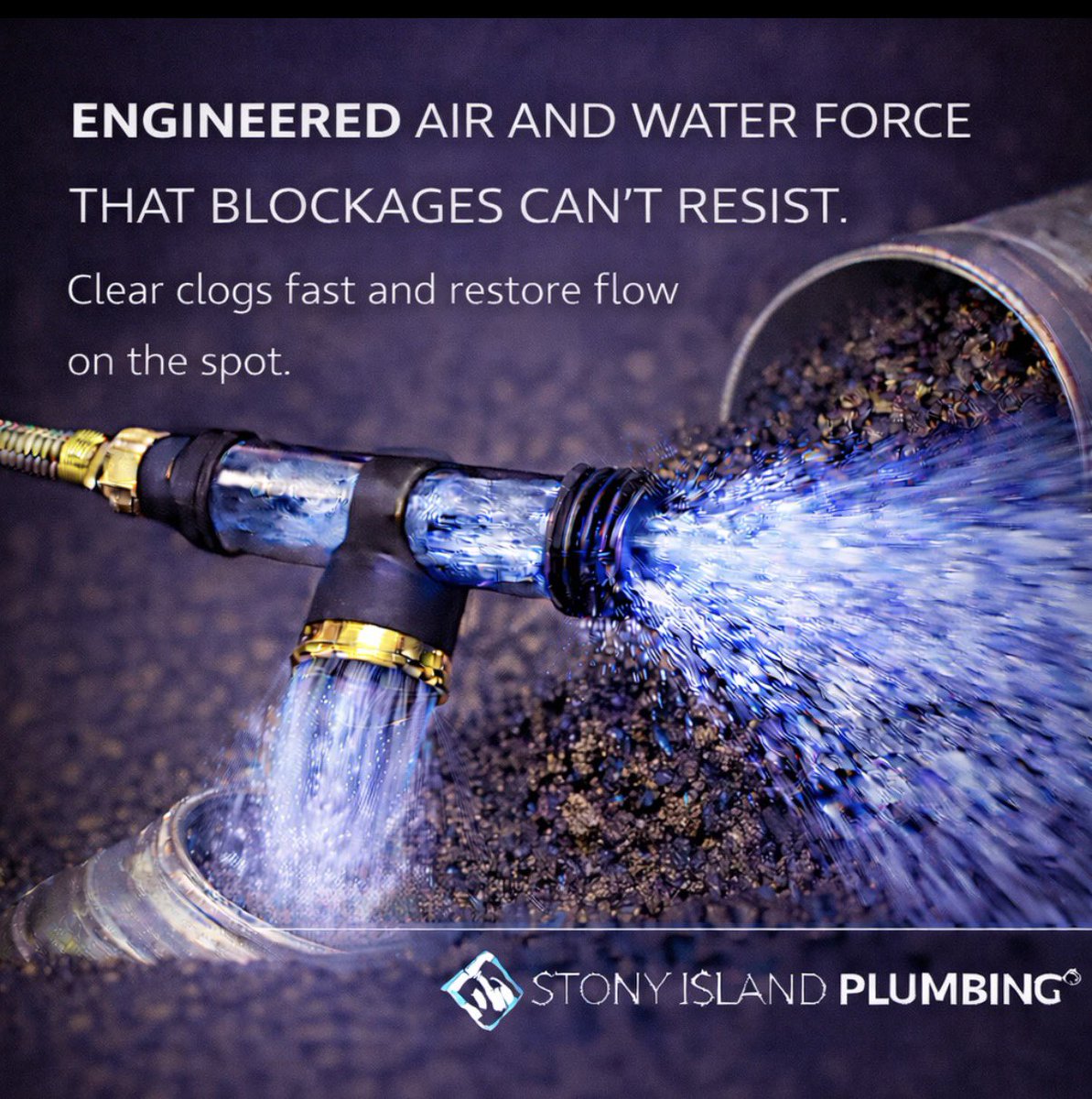 Engineered air and water force that hits harder, clears faster, and restores flow instantly.

#StonyIslandPlumbing #EngineeredAirAndWater #DrainPower #ClogRemoval #PlumbingTools #RestoreFlowFast #BuiltForPerformance #HighPressureCleaning