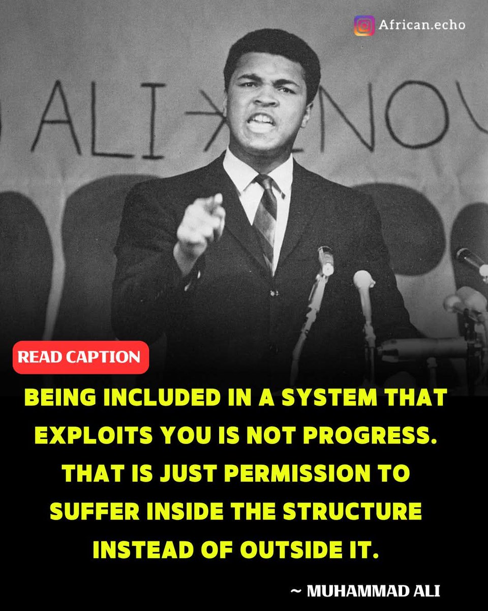 The great Ancestor speaks: ♥️🖤💚