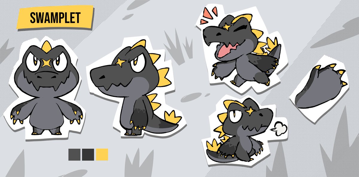 Kiiru_rkgk's tweet photo. Designed the Swamplet for Jawsyl!
Thank you so much for working with me! π©·
#drawsyl #swamplet https://t.co/Y9FWZwQCRA
