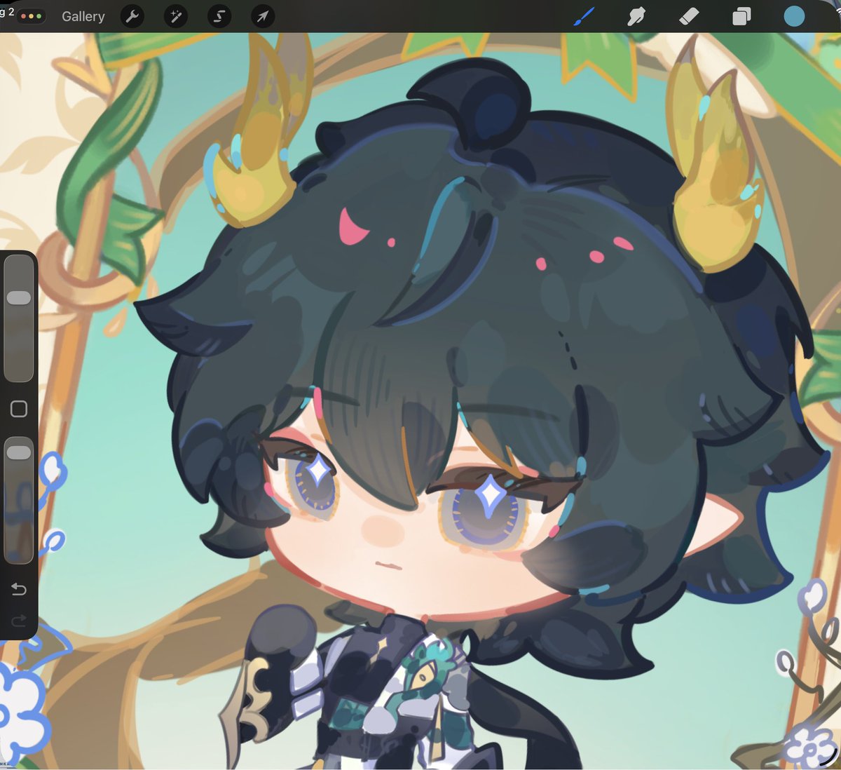 Commission wip 🍀🍀🍀

#スターレイル #DanHengPT #hsr