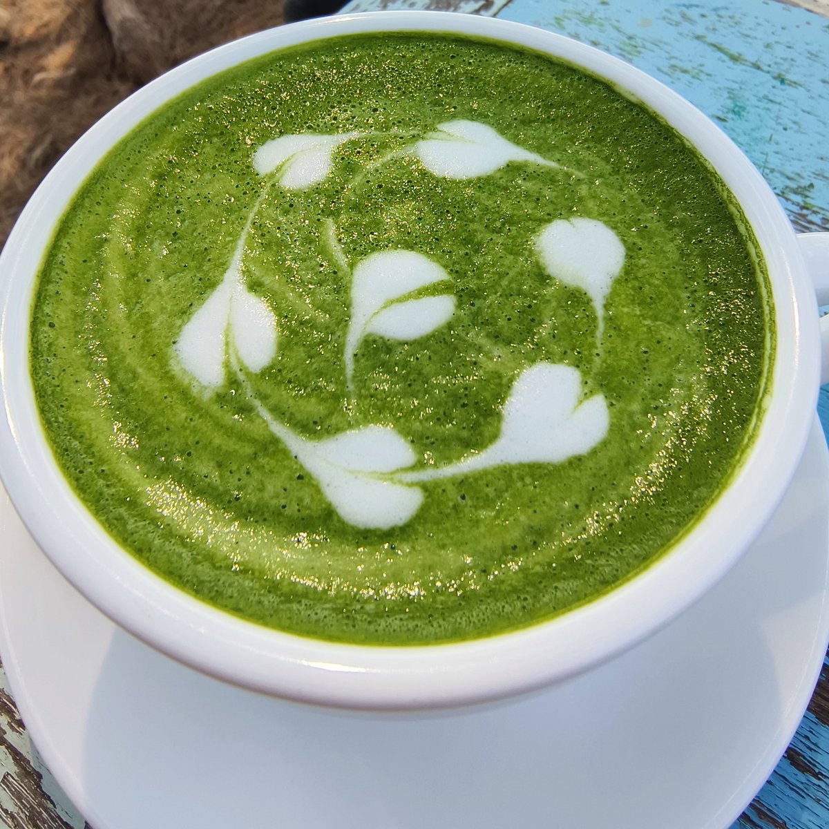 jpb_foto's tweet image. Matcha latte and coffee, not our usual barista #forsure 
@aui_kumjing ✨🍵☕