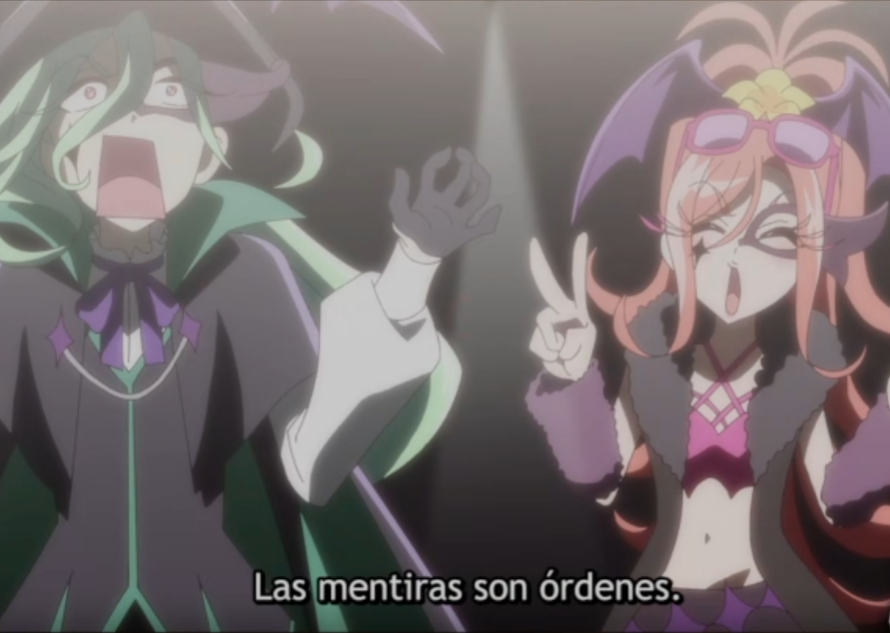 Capitulo 3:
-Aparece el ''aparente'' jefe de los antagonistas
-Nos dicen que todos los Ladrones Fantasmas son hadas
-El villano dijo mas o menos cual era su objetivo
...
Apenas 3 caps y ya hay mas trama que en 46 caps de Idol  Precure
Volvimos a la Era Heisei señores!!!