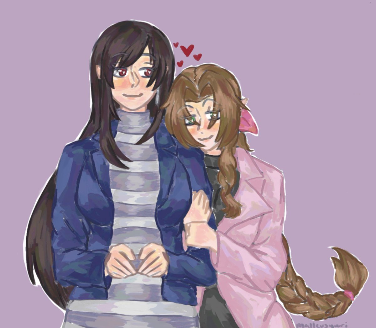 happy (late) aerti valentines day 🩷💜🎀🐬 #aerti