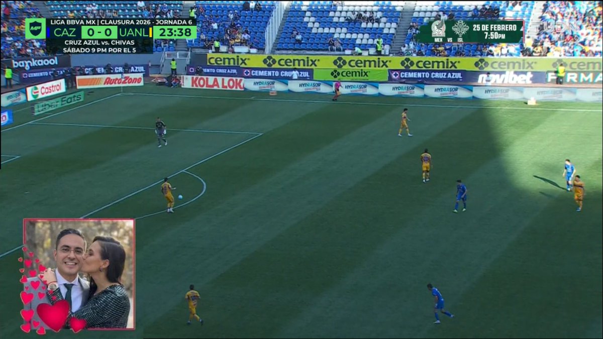 Se le pasaron de verga a Andrés Vaca en plena transmisión de TUDN