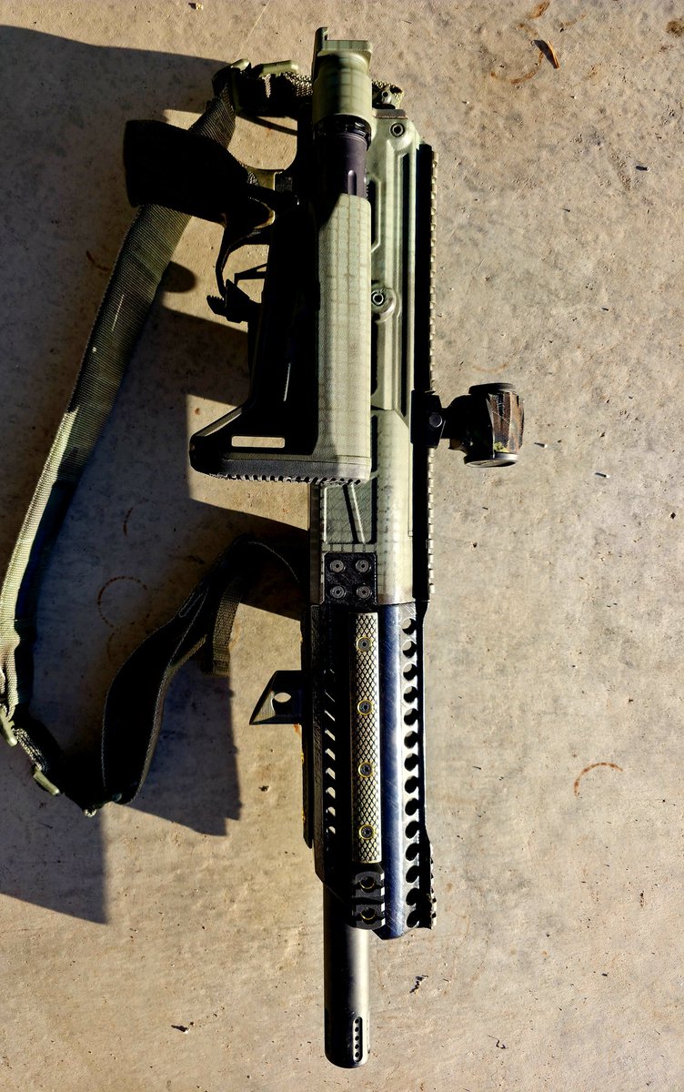 16 INCH 9MIL LONG BOI RIFLE IN FOLDY MODE