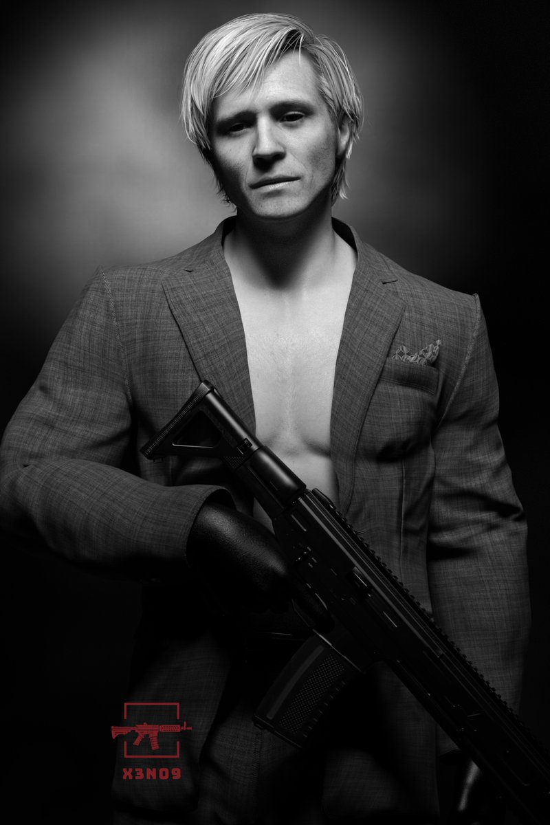 thraximunder9's tweet photo. Felix does what he has to do. Got lots more coming to Patreon. I tried to capture the sorrowful reluctance towards violence in his eyes, yet the very subtle little smile says he is ready for it. #felixneumann #codblackops #callofdutyrender https://t.co/3XWIt4dPdE