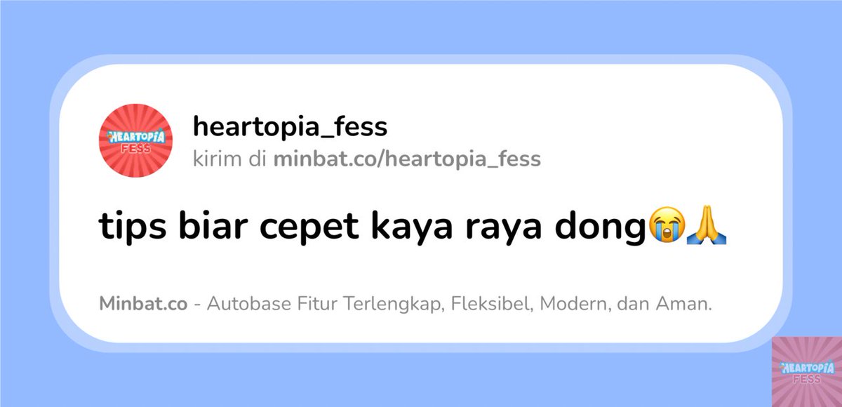 Heartopia Fess tweet media