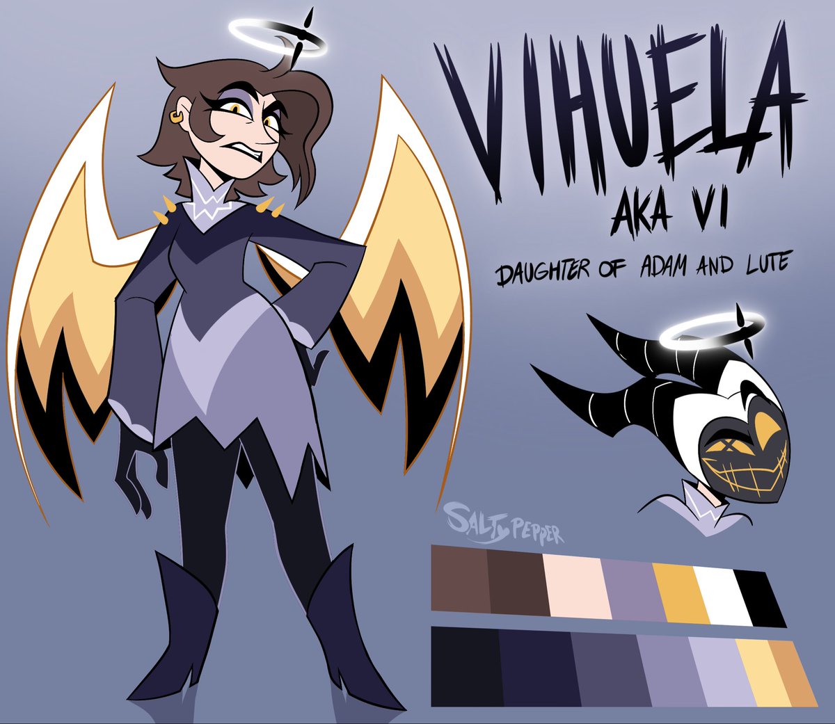 SaItyPepper's tweet image. Vihuela! Adam and Lute fan kid #guitarspear