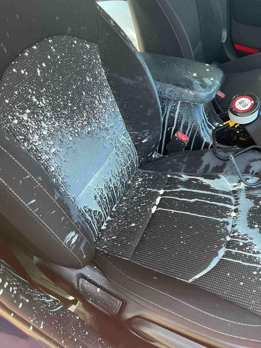 To whoever thought it would be funny to fill the package on their porch with EXPIRED MILK, I’ve already contacted the police.

I opened what looked like a normal package in my car and it exploded. Rotten milk all over my seats, carpet, clothes, door panels. The smell hit