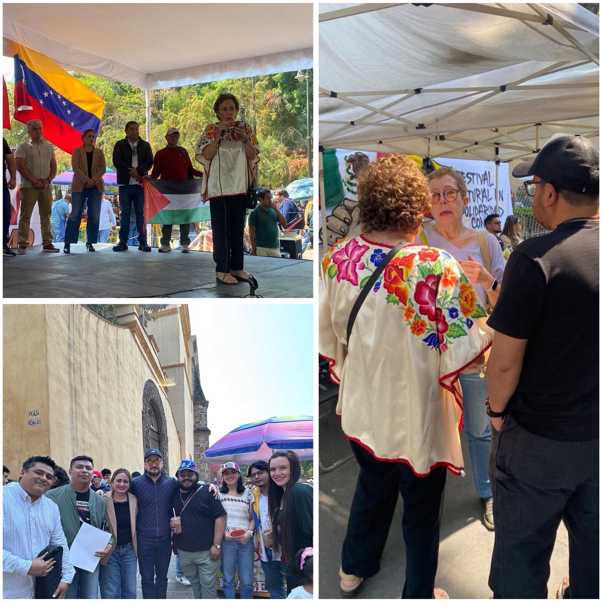 Presente en el Festival Cultural en Solidaridad con Cuba y Venezuela.
Un espacio de encuentro y resistencia donde reafirmamos que la soberanía no se negocia.

Seguimos del lado de los pueblos. ✊🔥