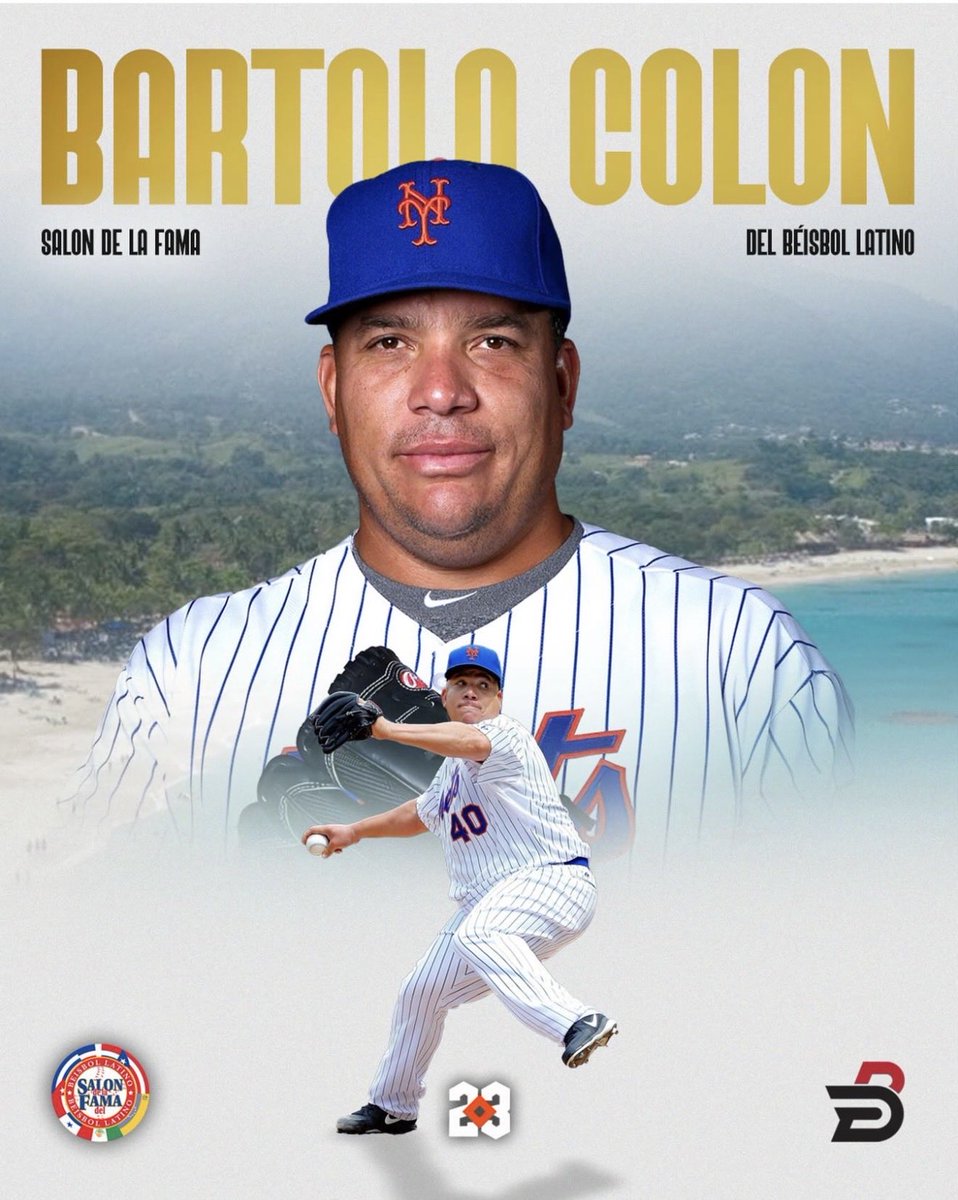 Honored to be inducted into the Latin American Baseball Hall of Fame tomorrow.
Proud to represent the Dominican Republic and every kid who dares to dream big. 🇩🇴⚾️