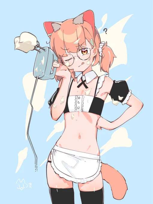 生クリーム爆発した……どうして……