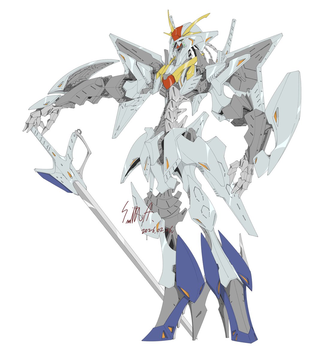 クスィーガンダム。またはΞガンダム。のGTM風。 #FSS_jp