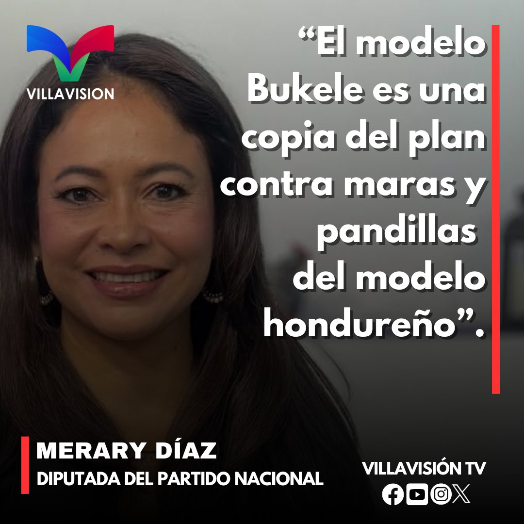 Villavision's tweet photo. #VillavisiónNoticias || “Gobierno del Partido Nacional, son los pioneros en combatir la inseguridad ciudadana; Ricardo Maduro y Juan Orlando Hernández lo hicieron”, destacó la congresista. 👇 https://t.co/Ed0ZtEvUeP