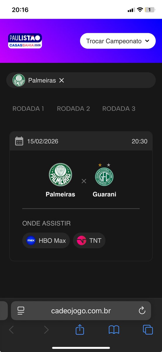 FSGATTI's tweet photo. #PaulistãoNaHBOMax ???? https://t.co/bXMUD4D4TG