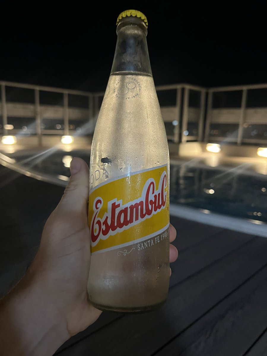 La mejor soda del país según <a href="/CarlosMaslaton/">Carlos Maslatón</a>.

Gracias por tanto <a href="/estambulBA/">EstambulBA</a>. Un lujo.