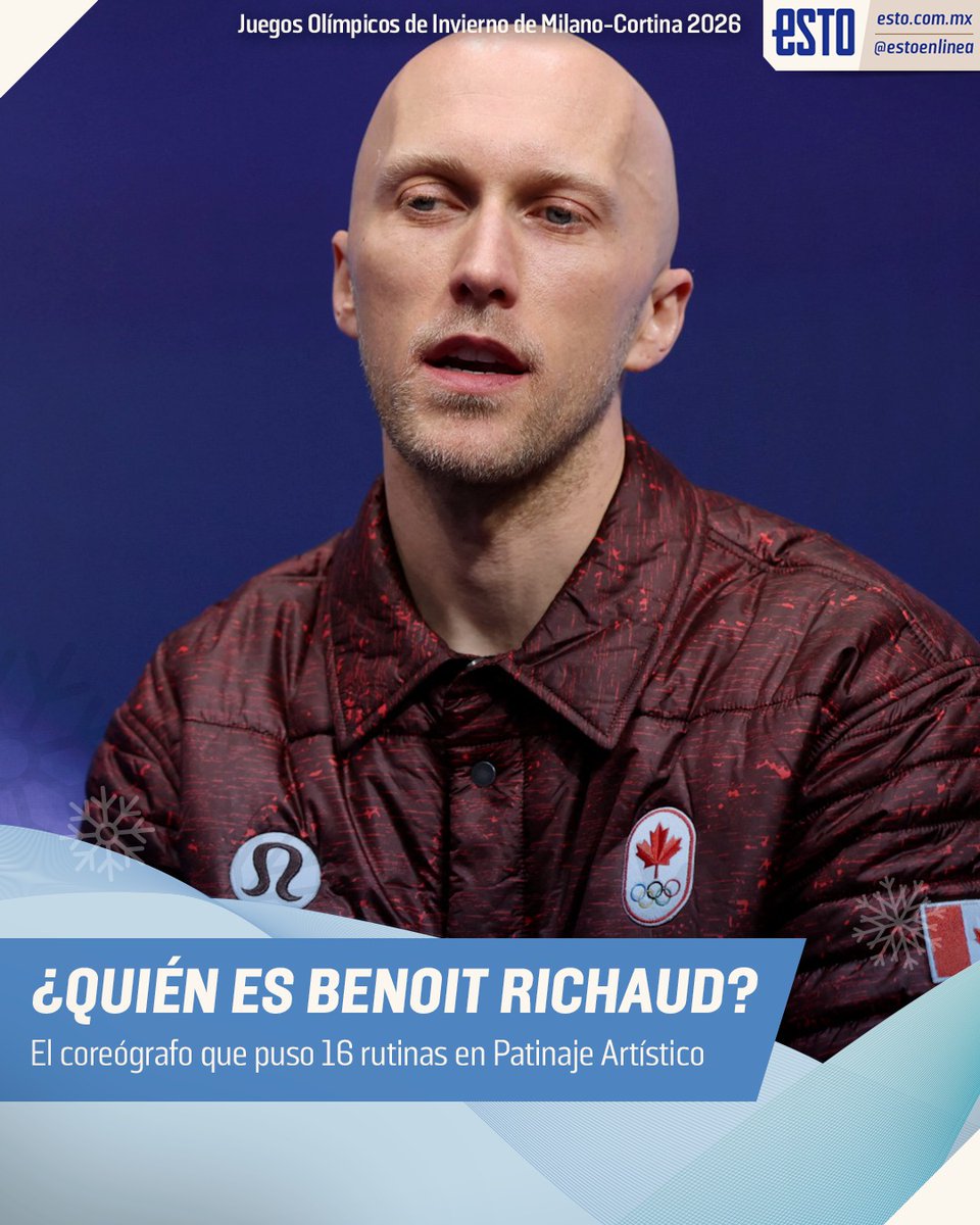 Un hombre 😎
16 patinadores olímpicos ⛸️
13 banderas en su maleta 💼

Y cada vez que uno pisa el hielo, él cambia de chamarra como si cambiara de piel. 🇲🇽🇫🇷🇯🇵

La historia del coreógrafo detrás de Donovan Carrillo te va a sorprender y a emocionar. ✨⛸️
👉🏼 shre.ink/ARWx