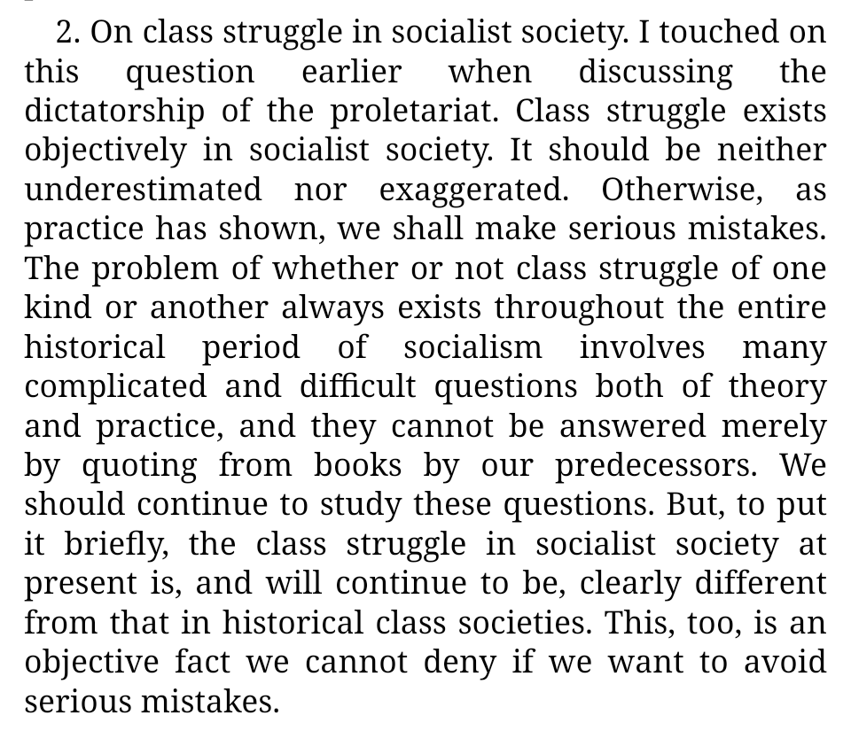 <a href="/Skyfrom5to7/">Sky ☭ ⚢</a> i don't understand your point; it is trivial to find examples of Deng talking about class struggle too.