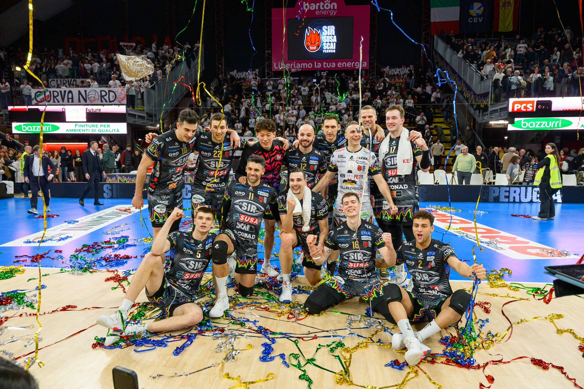 📝試合結果 ◯ペルージャ 3-2 ピアチェンツァ ○ (21-25, 25-17, 25-18